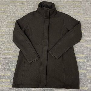 Kuhl Highland Long Jacket Women’s L Fleece Coat ALFPACA Warm Outdoor Style 4393